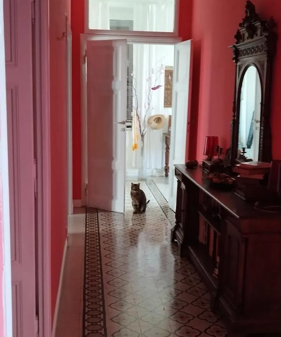 Stanza In Una Romantica Casa Romana Italy
