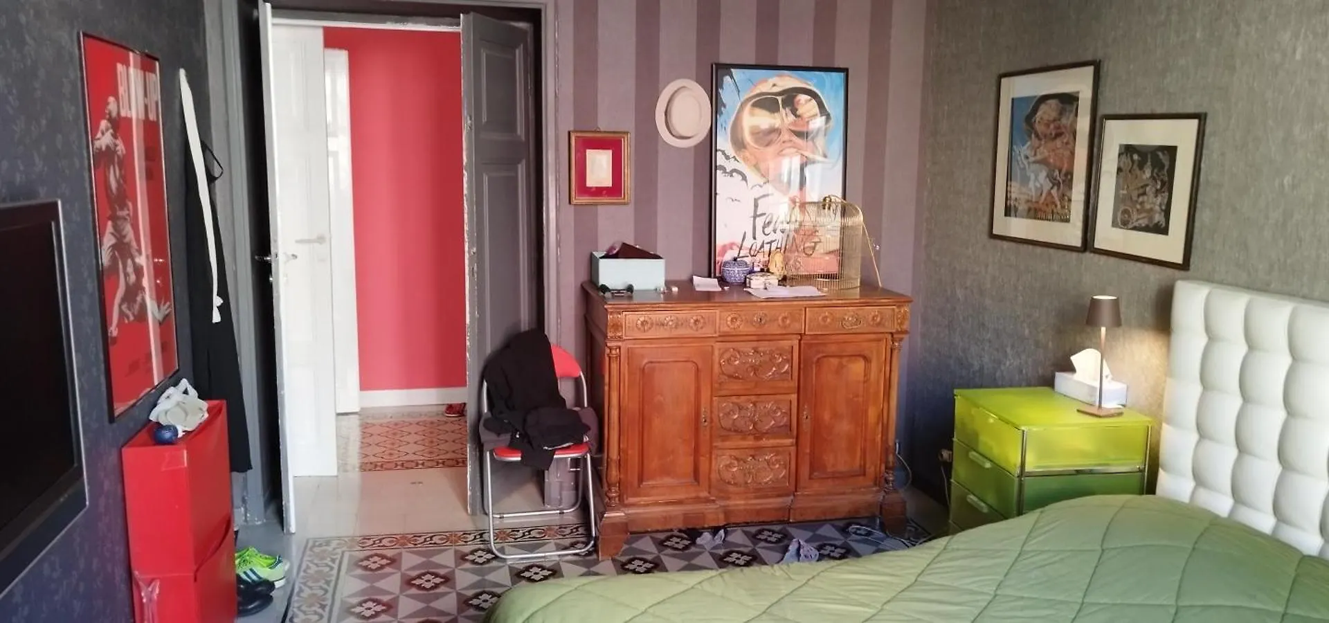 Stanza In Una Romantica Casa Romana 0*, Rome
